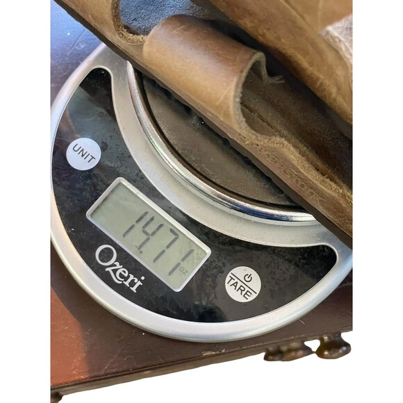 BIRKENSTOCK Arizona Leather SANDALS Oiled Leather Shoes Womens Size 7.0 Boho - Picture 11 of 11